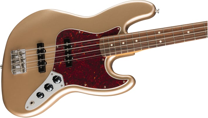 Fender Vintera 60s Jazz Bass - Firemist Gold