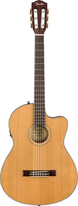 Fender CN-140SCE Nylon (w. case) - Natural