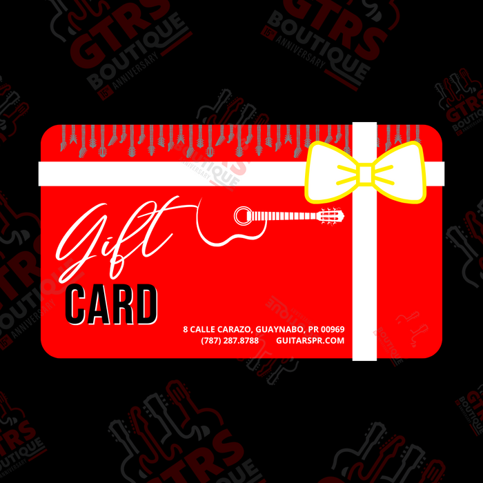 Guitars Boutique Gift Card