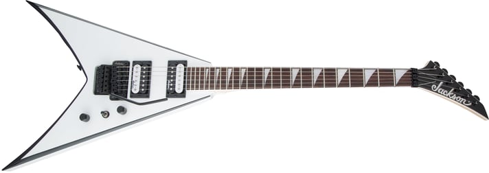 Jackson JS Series King V JS32 - White with Black Bevels