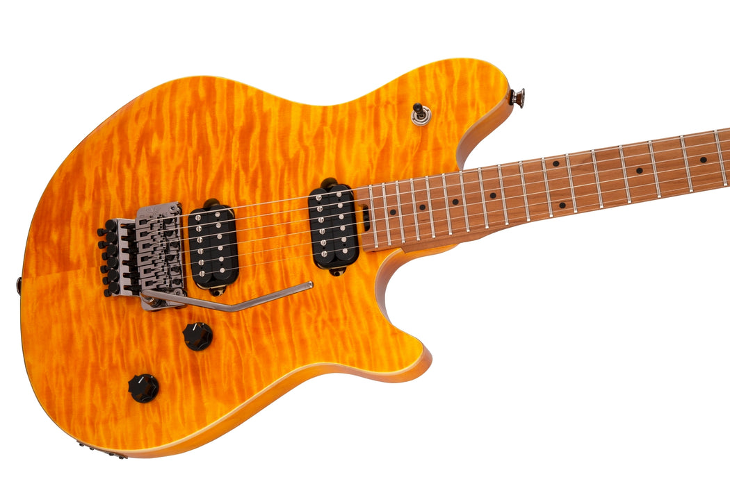 EVH Wolfgang Standard QM - Trans Amber