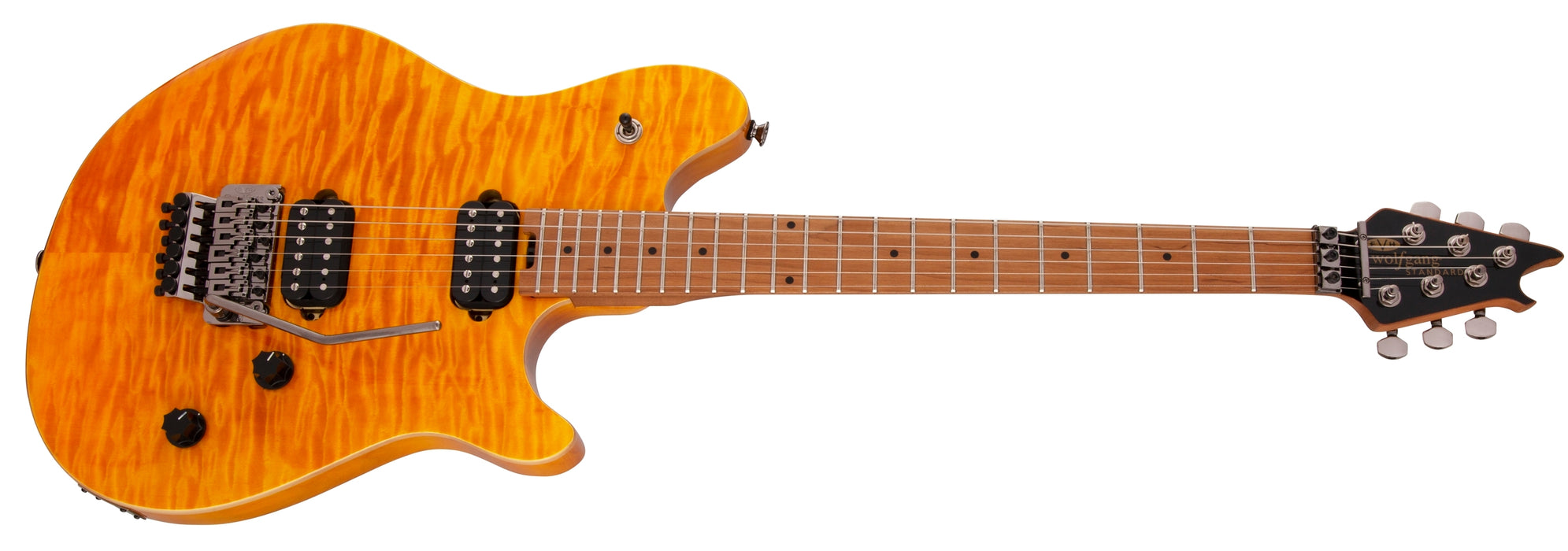 EVH Wolfgang Standard QM - Trans Amber