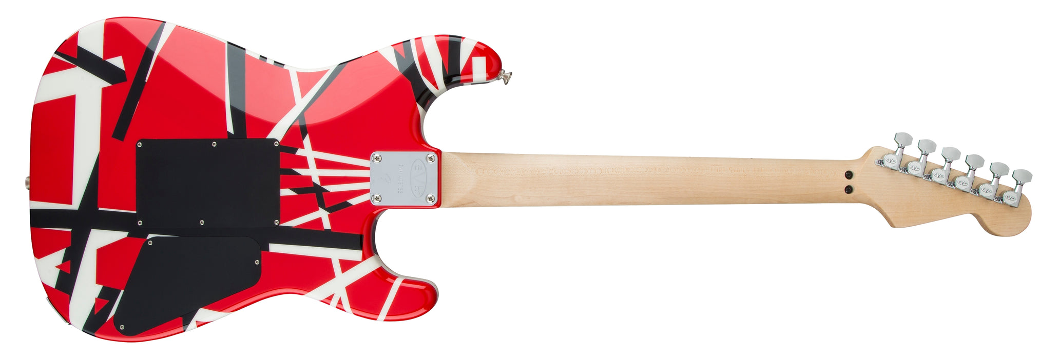 EVH Striped Series Left-Handed - Red w/ Black Stripes