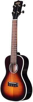 Kala Flame Maple Concert Ukulele - Tobacco Sunburst