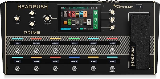 HeadRush Prime Guitar Multi-effect/Amp Modeler/Vocal Processor Unit