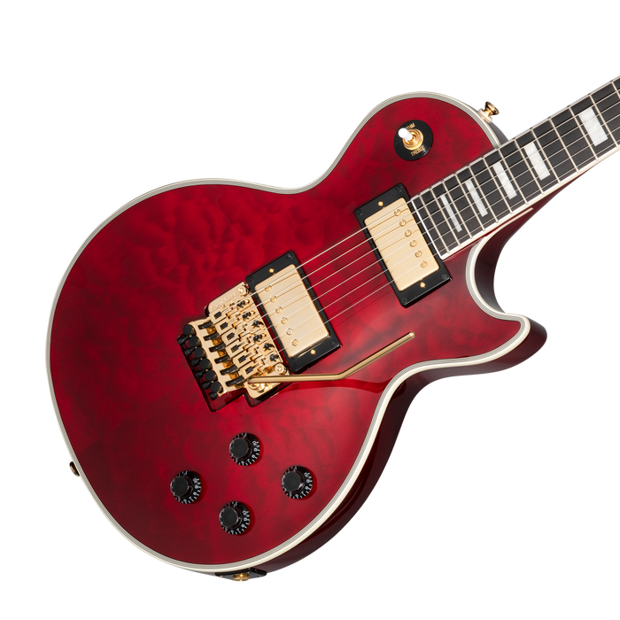 Epiphone Alex Lifeson Les Paul Custom Axcess Ruby