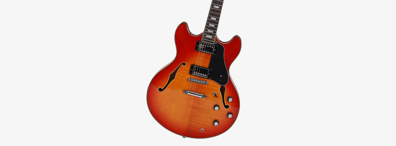 Sire Larry Carlton H7 Semi-hollow - Cherry Sunburst