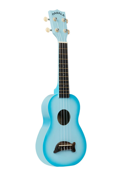 Makala Light Blue Burst Dolphin Ukulele