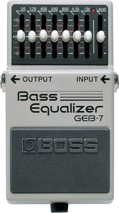 Boss GEB-7 7-band Bass EQ Pedal