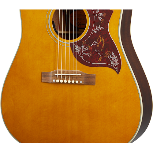 Epiphone Inspired By Gibson Hummingbird - Aged Antique Natural Gloss